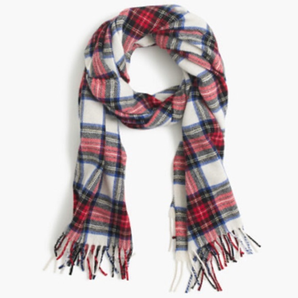 J. CREW Tartan Plaid Scarf